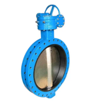 Katup Kupu-Kupu Tipe U Manual Besi Cor